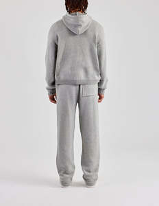 Conjunto Deportivo Personalizado de Marca con MOQ Bajo para Hombre, Sudadera con Capucha Extra Grande y Pantalones Jogger, Conjunto de 2 Piezas para Correr, Traje Deportivo - Product Image 3