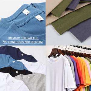 Camiseta de diseño personalizado al mejor precio con impresión de logotipo al por mayor camiseta unisex de algodón con impresión de logotipo personalizado 100% hecha en la India - Product Image 2