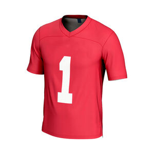 Vente directe d'usine pour hommes Dernier design Maillots de crosse à manches courtes personnalisés à bas prix avec logo entièrement personnalisés - Product Image 1