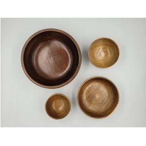 Tazón de Madera de Acacia Ecológico de Alta Calidad, Marca Huhipro, Diseño Minimalista Hecho a Mano, D15H5 cm, Artesanía Vietnamita - Product Image 4