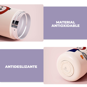 Borraccia per Bambini da 500ml per Attività all'Aperto con Cannuccia in Acciaio Inox per Purificazione dell'Acqua - Product Image 6