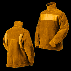 Veste de soudage ignifuge vêtements de sécurité en cuir fendu durable pour les soudeurs veste de soudage industrielle - Product Image 4