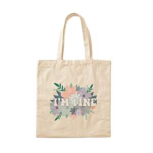 Women's Stylish Canvas Tote <b>Bag</b> With Customize Design Print <b>Cotton</b> <b>Bag</b> Premium Quality <b>Cotton</b> Women's Shopping Tote <b>Bag</b> - Product Image 1