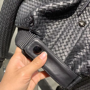 Chaquetas de Cuero Tejidas de Alta Calidad, Nueva Colección 2026, Chaqueta de Piel de Oveja para Mujer, Estilo Urbano, Chaquetas de Cuero Genuino para Mujer - Product Image 3