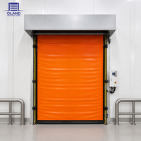 Portes à Enroulement Industrielles à Grande Vitesse pour Chambres Froides, Idéales pour Usines de Transformation des Produits de la Mer ou Entrepôts