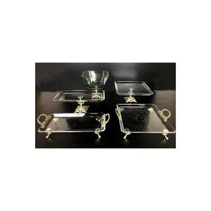5 pezzi in argento presentazione doccia con gambe di colata - Product Image 5