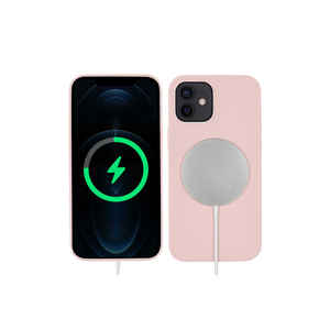 Étui de chargement sans fil Premium Netzy pour iPhone 12 - Coque en silicone Silksafe SAFA avec emballage de vente au détail pour les modèles 11 Pro - Product Image 1