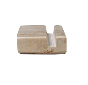 Tarjetero de mármol pulido color mármol natural al mejor precio forma cuadrada producto de gran oferta - Product Image 3