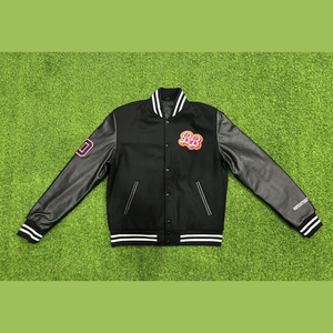 เสื้อแจ็กเก็ตเบสบอลงานปักลายสำหรับฤดูใบไม้ผลิฤดูใบไม้ร่วงเสื้อโค้ทสำหรับผู้หญิงคู่รักชายสีชมพูสไตล์ยูนิเซ็กส์สตรีทฮิปฮอป - Product Image 5