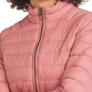 Chaquetas Acolchadas con Cremallera para Mujer, Diseño Personalizado, Invierno 2023, Teñido Liso, Transpirable, Resistente al Viento e Impermeable, Estilo Urbano, Moda Casual - Product Image 4