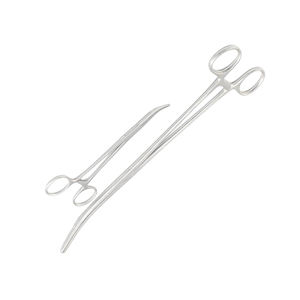 Pinces hémostatiques incurvées de haute qualité 2 pièces pinces de verrouillage pince médicale en acier allemand pour chirurgie - Product Image 5