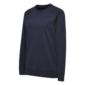 Meilleure fabrication de pulls pour femmes de couleur unie sweatshirts avec logo imprimé personnalisé sweatshirt décontracté pour femmes - Product Image 3