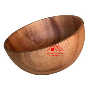 Cuenco para decoración de fiestas y bodas, cuenco decorativo de último diseño con soporte de Pedestal, madera de acacia grande - Product Image 5