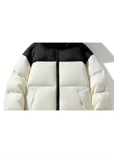 Usine directe personnalisé hommes en cuir blouson aviateur respirant et imperméable style Hip Hop pour l'hiver prix de gros - Product Image 2