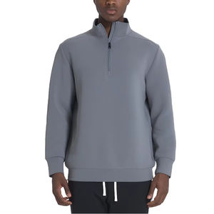 Autumn-Winter 300g Hooded Eco-Friendly <b>Zipper</b> Hoodie Custom Logo Made Polyester/Cotton Solid Fleece 3D Washed Men's Hoodies - Product Image 3