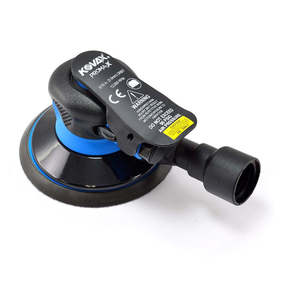 Ponceuse orbitale aléatoire pneumatique de 6 pouces avec aspiration, support auto-agrippant à 15 trous, orbite de 3/16 pouces - Product Image 3
