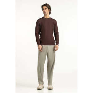 Suéter con Capucha de Cachemira de Invierno, Estilo Casual, Calidad Premium, Cierre de Cremallera, Patrón Estampado a Rayas, Corte Regular -MN-SWT-WS25-046 - Product Image 3