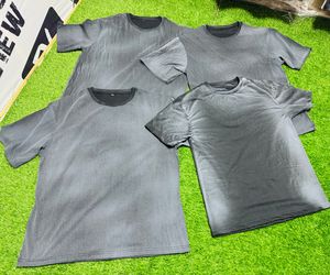 Camiseta de algodón 100% de alta calidad con lavado Mineral, camiseta Vintage de gran tamaño con ajuste de Asid, camisetas lavadas con piedra para hombre - Product Image 4