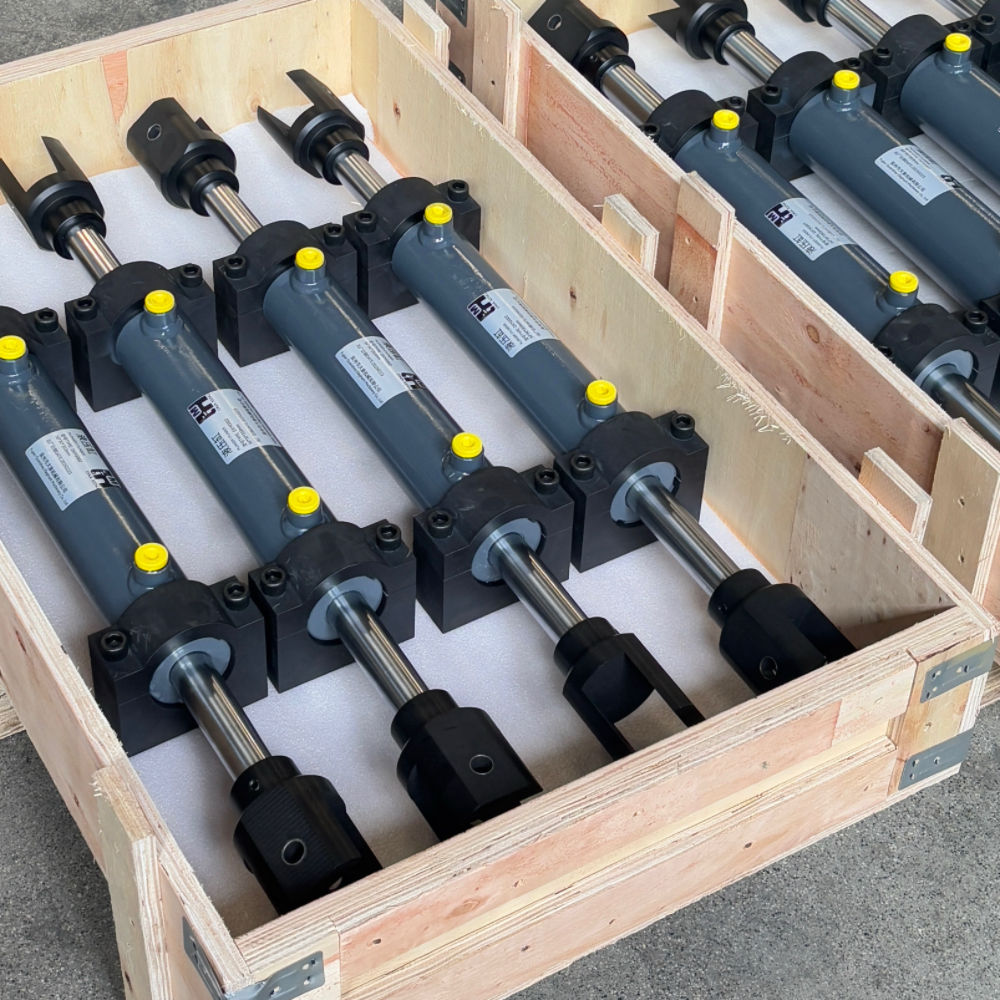 Metallurgical Hydraulic Cylinder Single-Ear Hinged Shaft Hydraulic Engineering Cylinders Hydraulic Station Hydraulic Systems 17 A33fbe0ce703c43daa4d065e7052b5014s