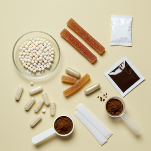 Beadlets de caféine encapsulés pour capsules Gummies Sachets Poudre de protéines - Product Image 3