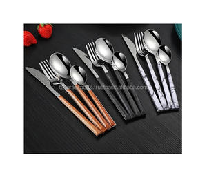 Juego de Cubiertos de acero inoxidable y Metal de diseño moderno más vendido, juego de cubiertos en vajilla, disponible en tamaños personalizados - Product Image 6