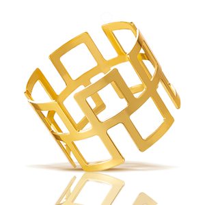 Anneau de serviette de luxe au design martelé, plaqué cuivre brillant, décoration d'événement, décoration de table de dîner, décoration de Noël, porte-serviettes - Product Image 5