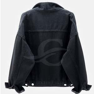 Chaqueta vaquera cálida de Invierno para mujer hecha a medida 2025, Chaqueta de punto con relleno de algodón a precio barato - Product Image 2