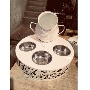 Plat de service chauffant en acier inoxydable à gaz, style calligraphie arabe, pour décoration de l'Aïd, taille personnalisée, design de casserole, pour hôtel - Product Image 6