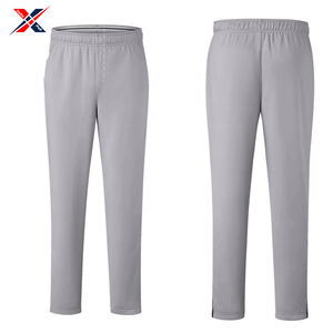 Pantalons décontractés pour hommes, droits, légers, confortables, respirants, en tissu de toile tricoté, taille moyenne, vente en gros, prix bas, usage quotidien - Product Image 6