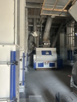 Mélangeur de ligne de pré-mélange en acier inoxydable de haute qualité, capacité 10 tonnes/h, taux de mélange 99%, moteur électrique, nouveau modèle Juyongfeng simple/triple