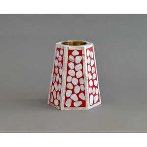 ชุดเตาเผาบาคูร์แบบดั้งเดิมทำมือจากประเทศอาหรับ ของขวัญรอมฎอน วัสดุทำจากมอป ลายโมเสคทรงหกเหลี่ยม สำหรับใช้ภายในอาคาร โดย Tradnary - Product Image 1