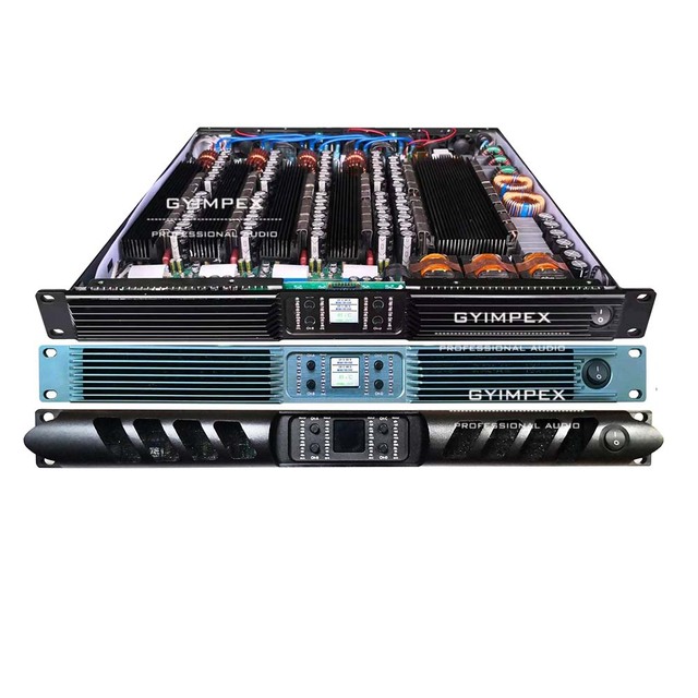 Factory Price Bridge 7000 Watts 8ohm Professional Power Amplifier Stereo Stable 2ohm Class d Digital High Power Amplifier