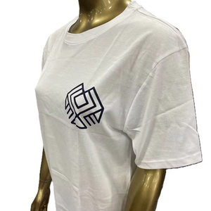 Camisetas Personalizadas para Mujer con Logotipo, Algodón de Alta Calidad, Secado Rápido, Transpirable, Ecológicas, Lisas, Teñidas, Ropa de Gimnasio, Manga Corta, Casual - Product Image 1