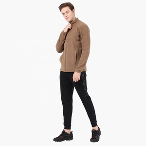 Chaqueta Polar para Hombre, Color Beige, Chaqueta Abrigada de Invierno, OEM, Ecológica, Forrada, con Puños Elásticos, Chaqueta Soft-Shell Unisex - Product Image 5