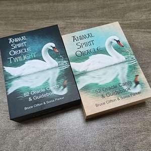 Cartes de tarot d'usine en vente en gros, cartes de tarot d'<span class=keywords><strong>oracle</strong></span> magique avec livre d'instructions, impression personnalisée, cartes d'animaux spirituels, tarot - Product Image 6