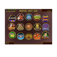 Paula XXL Super Hot 15 1 V3 Bronze WMS 550 Pot Gold Coin Pusher Prise US Jeux d'arcade classiques JAMMA
