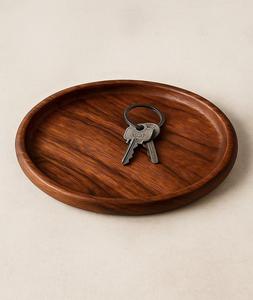 Plateau en bois d'acacia, plateau irrégulier pour cacahuètes, pour la cuisine, les fruits, les tasses à thé, la vaisselle de fête, plateau de service par f s i - Product Image 3