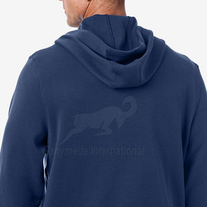 Sweat-shirt tendance en coton mélangé, coupe ample, grammage lourd, style urbain tendance, sweat-shirt grammage lourd - Product Image 5