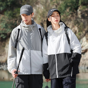 Veste coupe-vent pour homme, veste de randonnée imperméable, imperméable, softshell/hardshell, garde au chaud pour la randonnée en plein air - Product Image 4