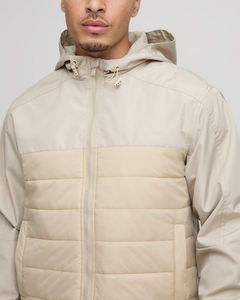 Veste matelassée oversize de haute qualité avec fermeture éclair, color block, coupe-vent et imperméable, légère, pour un usage décontracté - Product Image 5