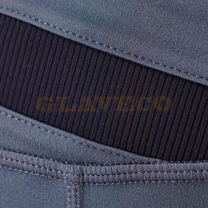 กางเกงโยคะผู้หญิงแบบใหม่สั่งตัดได้ สีพื้น ผ้าสแปนเด็กซ์/โพลีเอสเตอร์ แห้งเร็ว ระบายอากาศดี ไร้ตะเข็บ ผลิตในปากีสถาน ยืดหยุ่น - Product Image 6