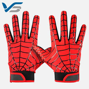 Gants récepteurs personnalisés de haute qualité Football américain Impression par sublimation haut de gamme en cuir Latex Service de gants de sport OEM - Product Image 3
