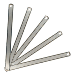 Hoja de sierra de acero al carbono, 2 filos de corte (Paquete de 5 piezas) - Product Image 1