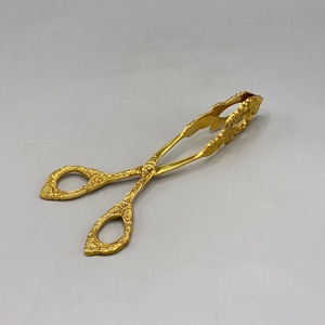 Small Portable Metal Serving Tong with Decorative Handle for Buffet Food Salad Sweets Bread Luxury Table Serving for Ramadan - Product Image 5