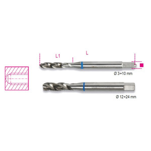 Maschiatura per Fori Ciechi a Passo Grossolano in HSS ad Alte Prestazioni - Product Image 1