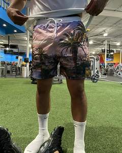 Pantalones cortos de malla para hombres de alta calidad al por mayor, precio de fábrica barato, pantalones cortos para correr en el gimnasio para hombres, nueva temporada de verano, pantalones cortos de malla para la playa - Product Image 3