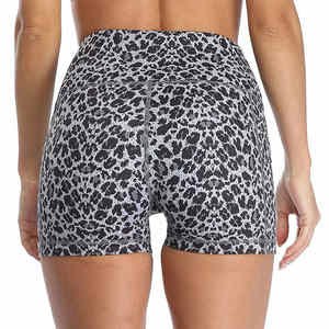 Shorts de yoga taille haute sans coutures par sublimation pour femmes shorts pour femmes Scrunch Butt Lift Fitness Workout Gym Premium - Product Image 4