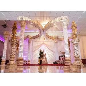 Beau papillon cristal décoration Mandap dynamique diamant Look mariage Mandap traditionnel hindou mariage cristal Mandap décor - Product Image 1