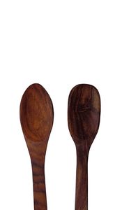 Cucharas pequeñas de madera Natural ecológicas para boda, café, té, sopa, azúcar, miel, postre, aperitivo, condimento, cuchara de Bistro - Product Image 6