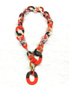 สร้อยคอเขาควายสร้อยคอฮอร์นและฮอร์นเหมาะสำหรับปรับแต่งขนาดได้ตามต้องการสร้อยคอเขาควายโดยงานฝีมือ HF - Product Image 2